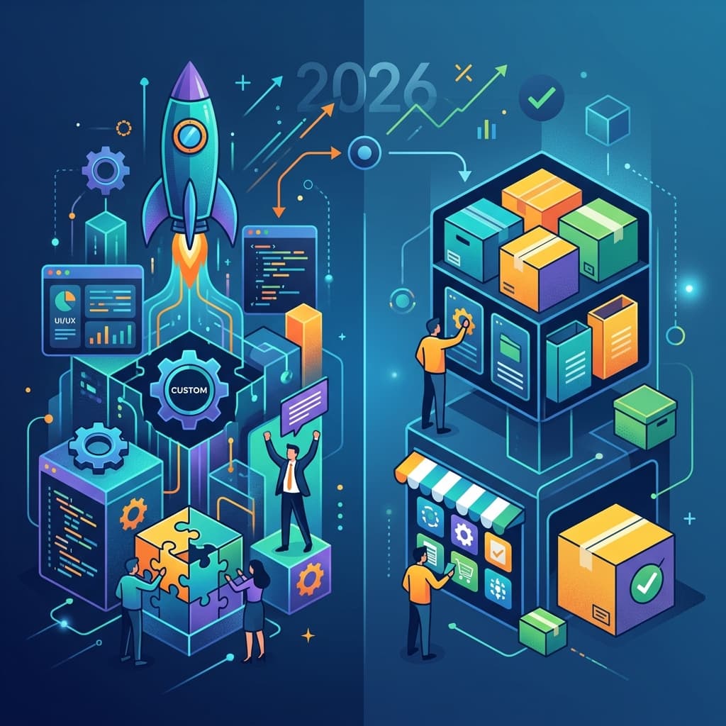 Custom software versus off the shelf solutions