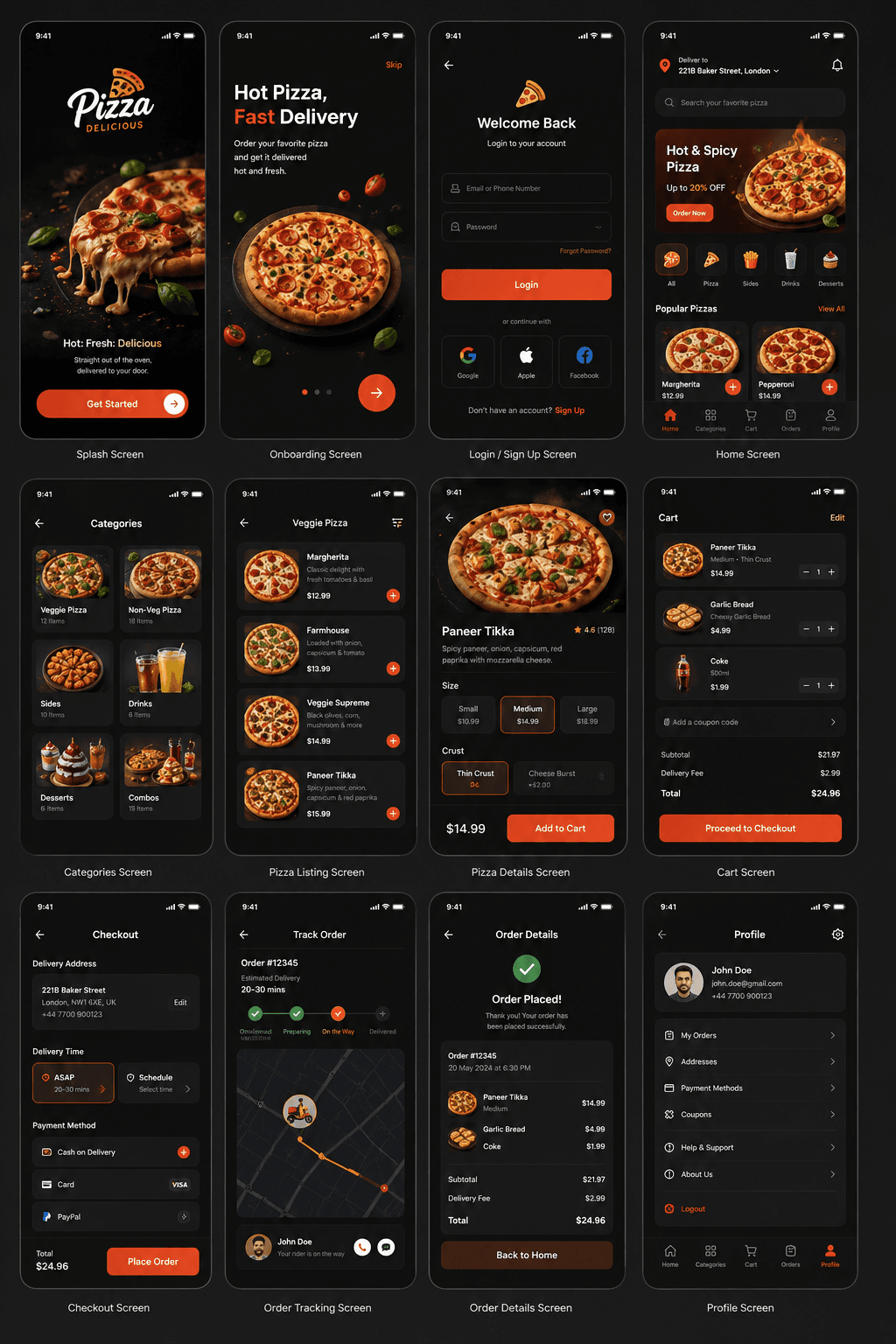 Pizza Shop App screenshot 1