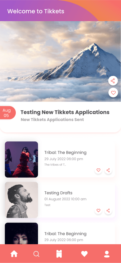 Tikket — Smart Event Ticketing & Mobile App screenshot 1